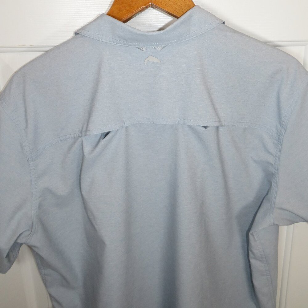 Simms Performance Fishing Button Down Short Sleev… - image 6